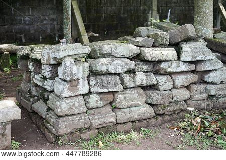 Candi Singosari Temple Memorial. Ancient Ruin In Malang, East Java, Indonesia.