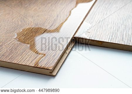 Laminate And Water. Wooden Floors Are Impervious To Moisture.