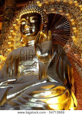 Buddha statue in Bai Dinh temple