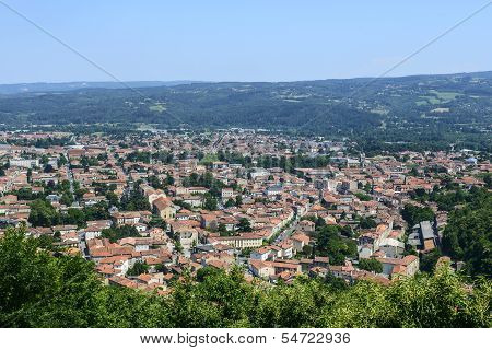 Mazamet (france), Panoramic View