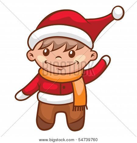 Little Santa Boy