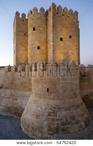 Calahorra Tower On The Roman Bridge In Cordoba