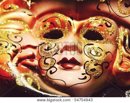 Beautiful masquerade mask