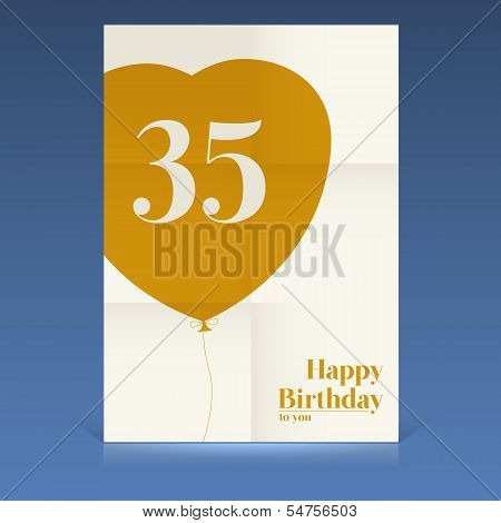 Happy birthday poster