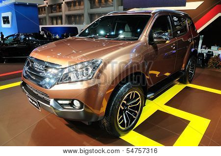 Bkk - Nov 28: New Isuzu Mu-x On Display At Thailand International Motor Expo 2013 On Nov 28, 2013 In