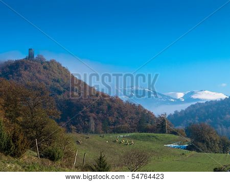 Early Snow In Italy
