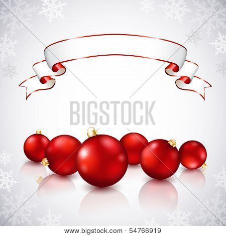 Christmas Red Balls
