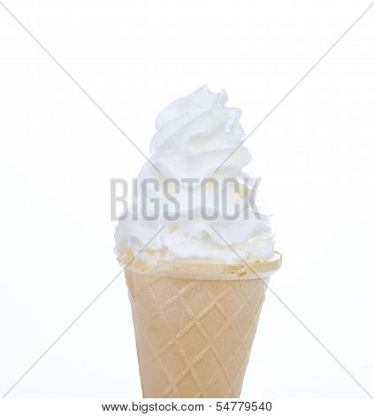 soft serve ice cream