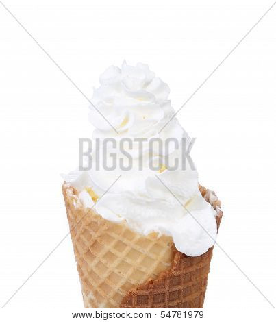 Soft serve ice cream