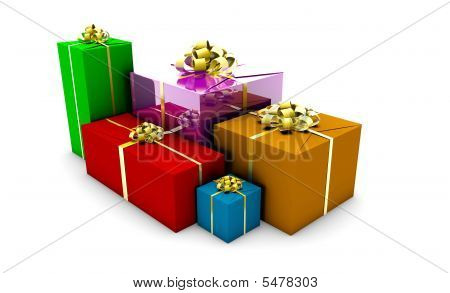 Scatole regalo avvolto