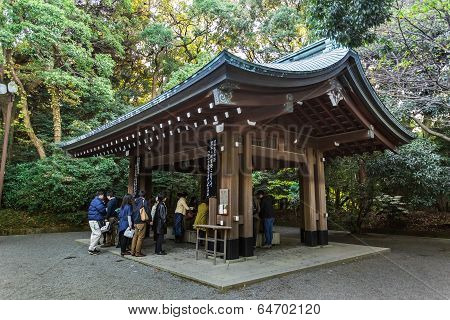 Meiji-jingu Shrine in Tokyo