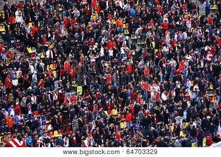 Fans Of Dinamo Bucharest Football Club