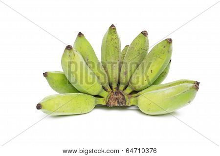 bananas isolated on white background