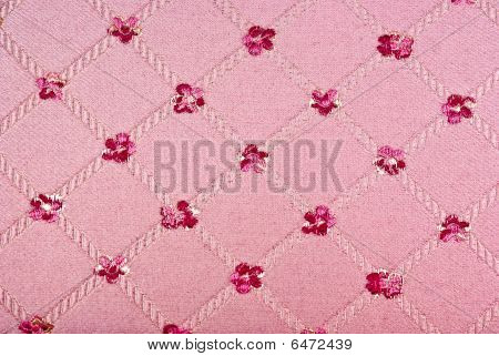Textura de tecido rosa
