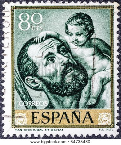 San Cristobal With Child
