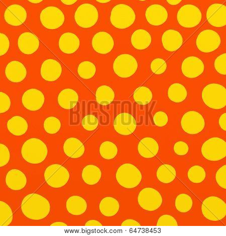 Yellow Polka Dots