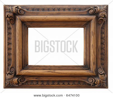 Handgemaakte houten fotolijstjes