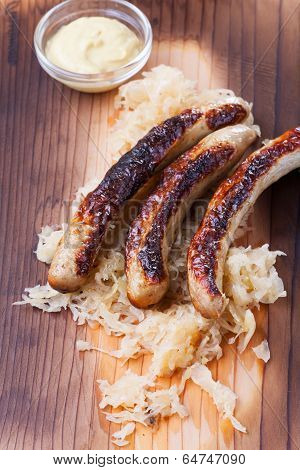 bavarian  sausages