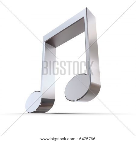 Błyszczący Metal ósemka - tryl