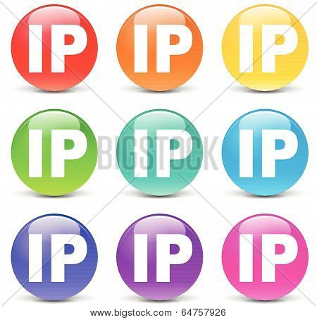 Vector Ip Address Icons
