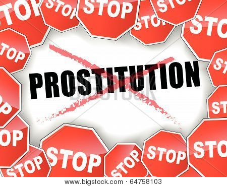 Stop Prostitution Background