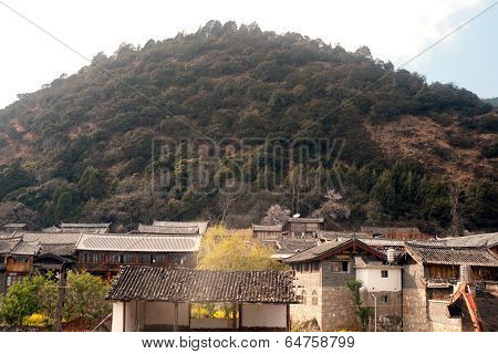 Shuhe Ancient Town In Lijiang,?Yunnan In China.