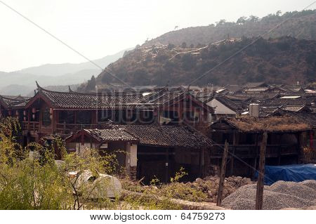 Shuhe Ancient Town In Lijiang,?Yunnan In China.
