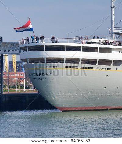 Passenger Ship In Rotterdam