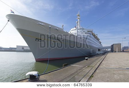 Passenger Ship In Rotterdam