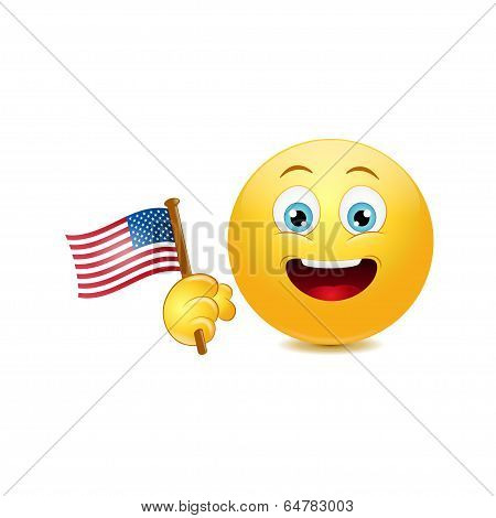 Patriot emoticon