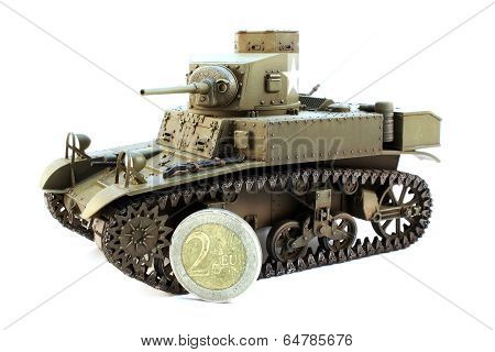 Light Tank M3 With Coin