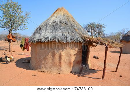 Straw hut