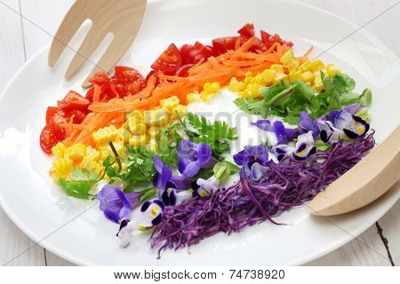 rainbow salad