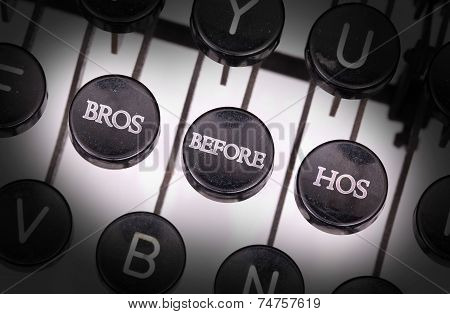 Typewriter With Special Buttons