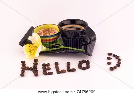 Coffee And Flowers