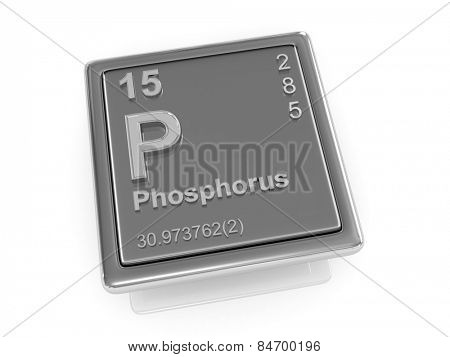 Phosphorus. Chemical element. 3d