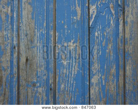 antigua muralla de madera azul - fondo grunge perfecto