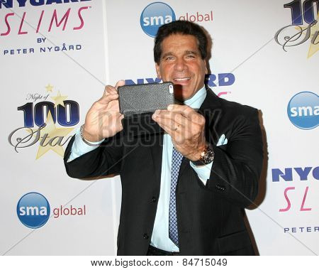 LOS ANGELES - FEB 22:  Lou Ferrigno at the Night of 100 Stars Oscar Viewing Party at the Beverly Hilton Hotel on February 22, 2015 in Beverly Hills, CA