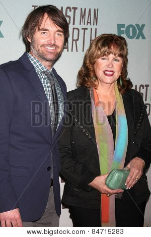 LOS ANGELES - FEB 24:  Will Forte, Patricia C. Forte at the 