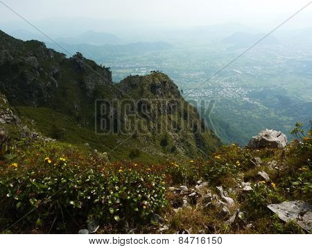 The view from a hill