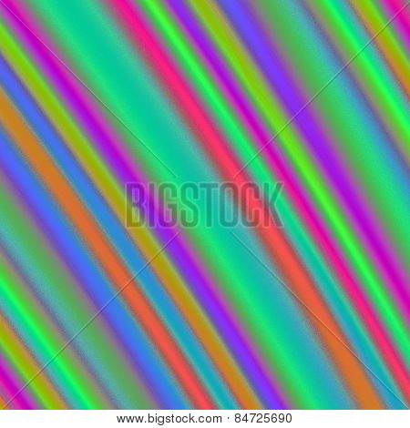 Multicolor metallic ripples
