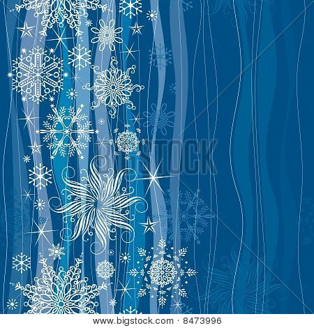 シームレスな雪片