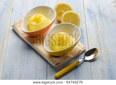 lemon ice cream
