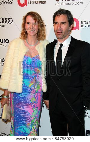 LOS ANGELES - FEB 22:  Eric McCormack at the Elton John Oscar Party 2015 at the City Of West Hollywood Park on February 22, 2015 in West Hollywood, CA