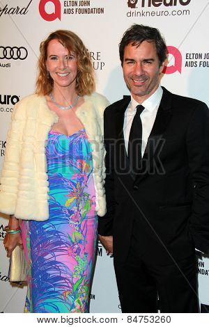 LOS ANGELES - FEB 22:  Eric McCormack at the Elton John Oscar Party 2015 at the City Of West Hollywood Park on February 22, 2015 in West Hollywood, CA