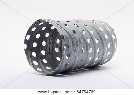 Fuel filter for engine car indetail isolate on white