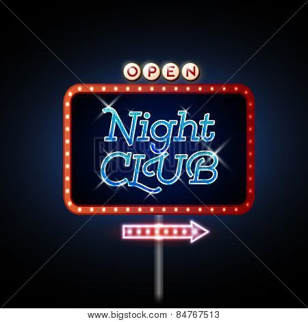 Neon Sign Night Club