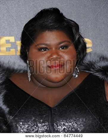 LOS ANGELES - JAN 06:  Gabourey Sidibe arrives to the 