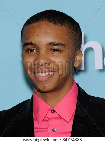 LOS ANGELES - JAN 05:  Donis Leonard Jr. arrives to the Showtime celebrates all-new seasons of Shameless, House of Lies and Episodes  on January 5, 2015 in West Hollywood, CA                