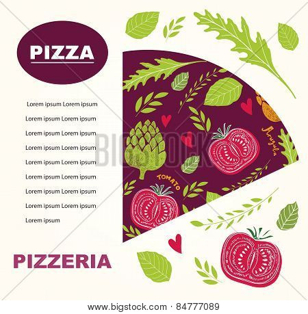 Pizza Design Menu Template